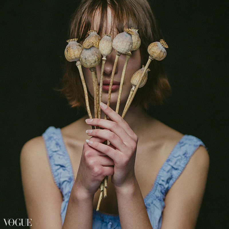 Umenie fineart fotografia Anja Vogue Italia