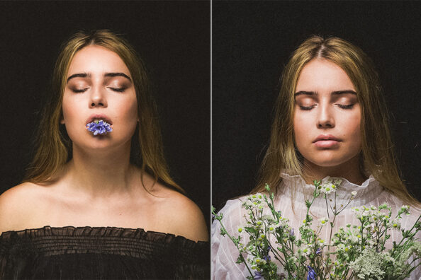 Viki – beauty fineart portrét